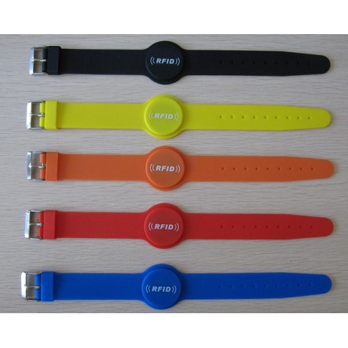 13.56Mhz Topaz 512 NFC Silicon Wristband