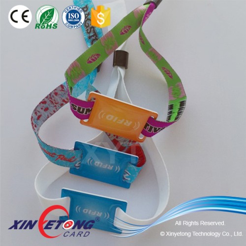 Ntag216 Chip NFC Wristband for Concert 