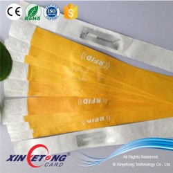 ISO15693 Icode Sli TYVEK One Use Wristband