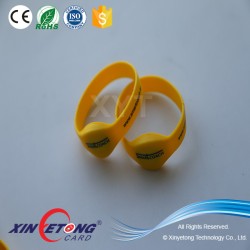 Oval Head Shape Dia60mm Silicone Wristbands