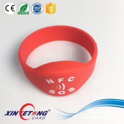 RFID/NFC Wristband with ISO15693 Icode Sli Chip