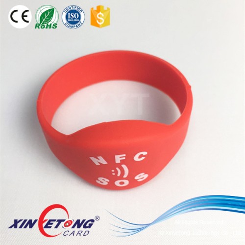 RFID/NFC Wristband with ISO15693 Icode Sli Chip