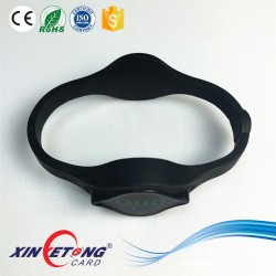 13.56Mhz 125Khz Dual RFID Wristband for access control 