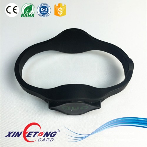 New Design 125KHZ /13.56KZH/860-900MHZ PVC RFID WRISTBAND