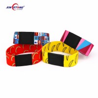 Dye-Sublimation Printing NFC Elastic Wristband NFC Stretch Festival Wristband